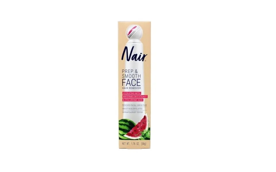 Nair Hair Remover Prep Smooth Face Hair Remover Hydrating 1.76 Oz