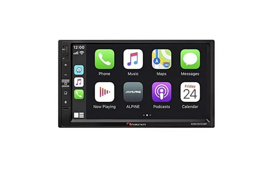 Nakamichi Nam3510-m7 7 Touchscreen In-dash Double-din Stereo
