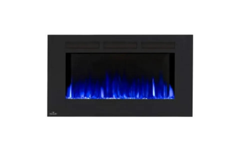 Napoleon Allure 42 W X 21.6 H X 5 D Wall Mount Electric Fireplace - Black Nefl42fh