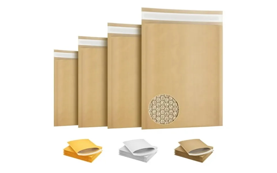 Natural Kraft Bubble Mailer Envelopes 6 X 9 Inches. 250 Pack Mail Padded Envelopes Self Seal