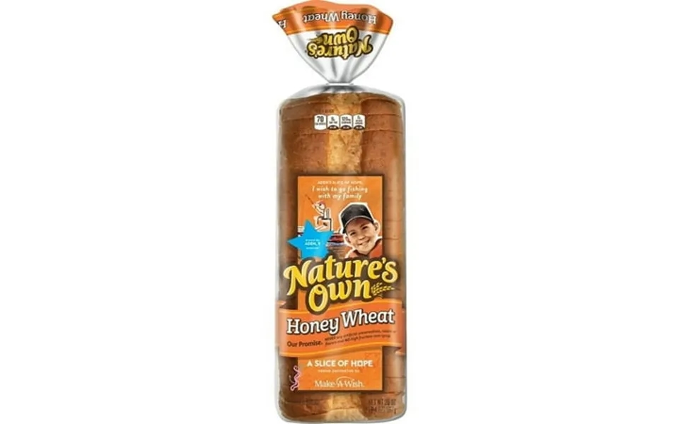 Nature S Own Honey Wheat Sandwich Bread Loaf 20 Oz Shelf-stable 1 Count