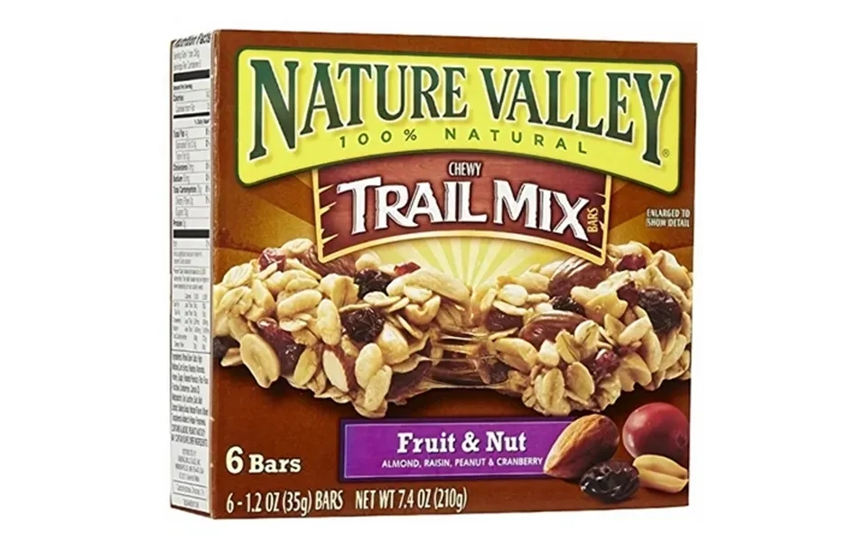 Nature Valley Fruit & Nut Chewy Granola Bars Trail Mix Pack Of 5