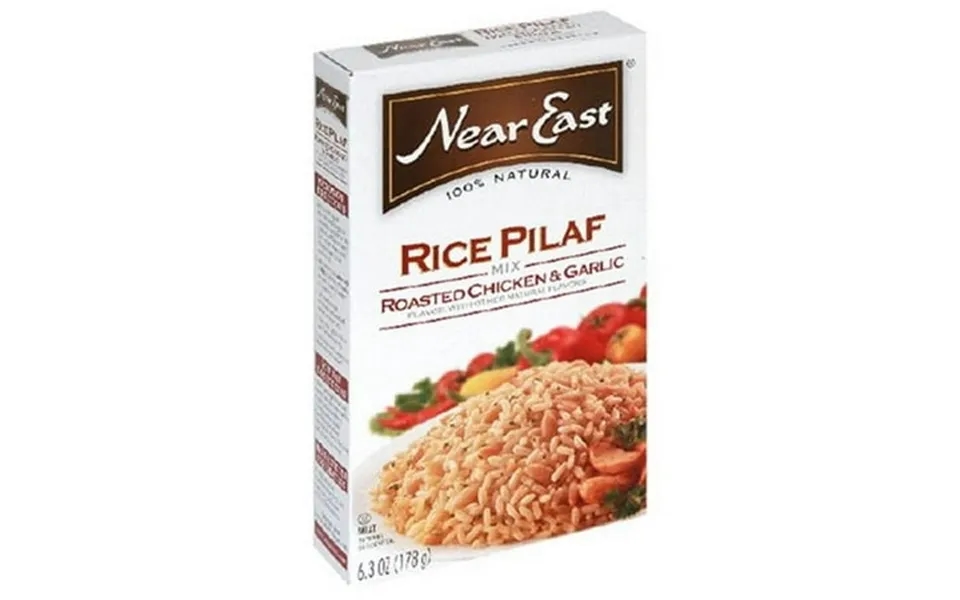 Near East Roasted Chicken Garlic Pilaf 6.3 Oz -pack Of 12