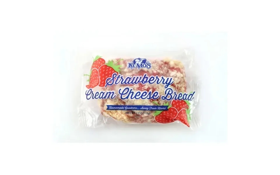 Nemo S Strawberry Cheesecake Bread Individually Wrapped 4oz Pack Of 12