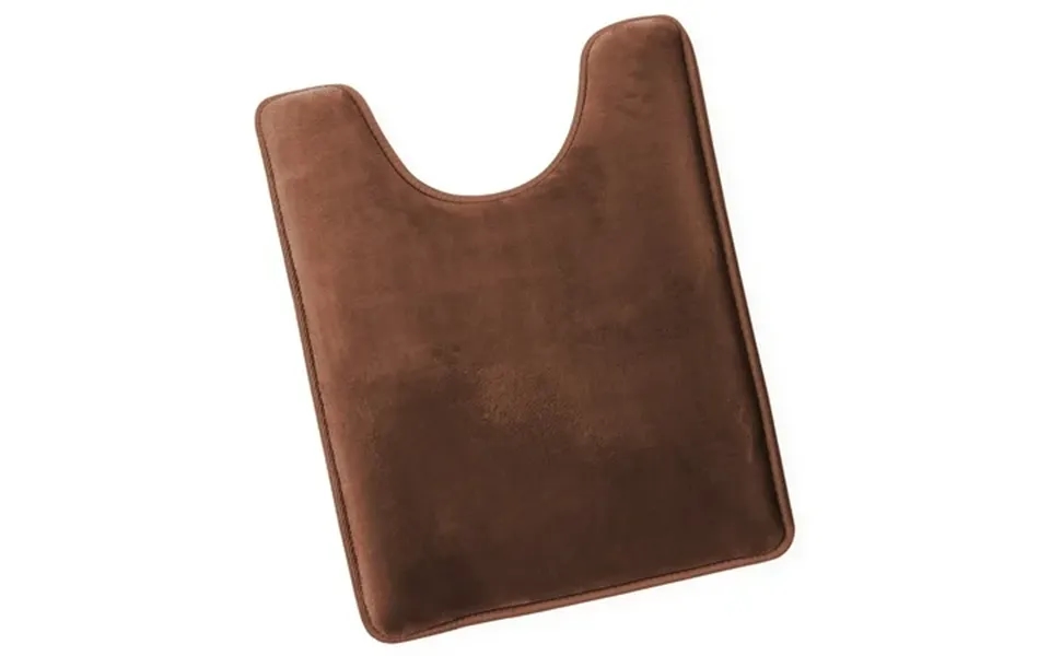 Nestl 1 Contour Absorbent Memory Foam Bath Mat Bathroom Rug Brown 24 X20