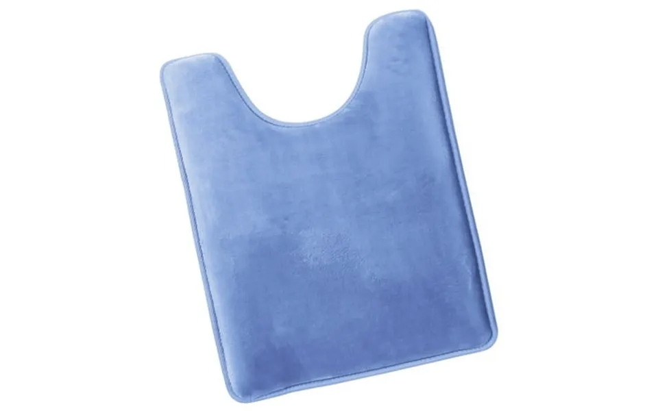 Nestl 1 Contour Absorbent Memory Foam Bath Mat Bathroom Rug Calm Blue 24 X20