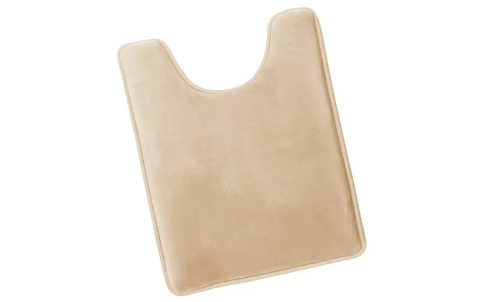 Nestl 1 Contour Absorbent Memory Foam Bath Mat Bathroom Rug Cream 24 X20