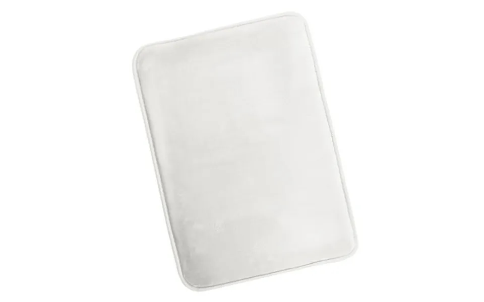 Nestl 1 Small Absorbent Memory Foam Bath Mat Bathroom Rug White 17 X24