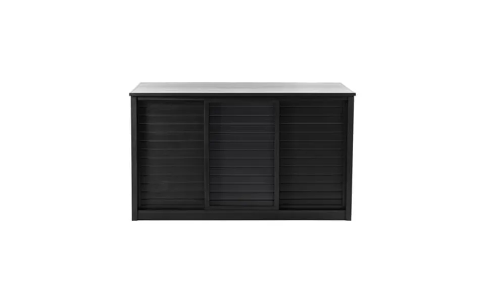 New Age Pet Ecoflex Versa Storage Cabinet For Pets 48-inch Espresso Black - Durable Composite Non-toxic Easy Assembly Co