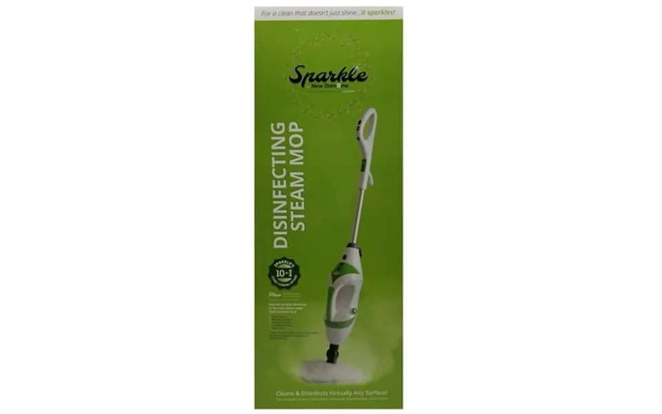 New Domaine Sparkle 10-in-1 Disinfecting Steam Mop Accessories Included