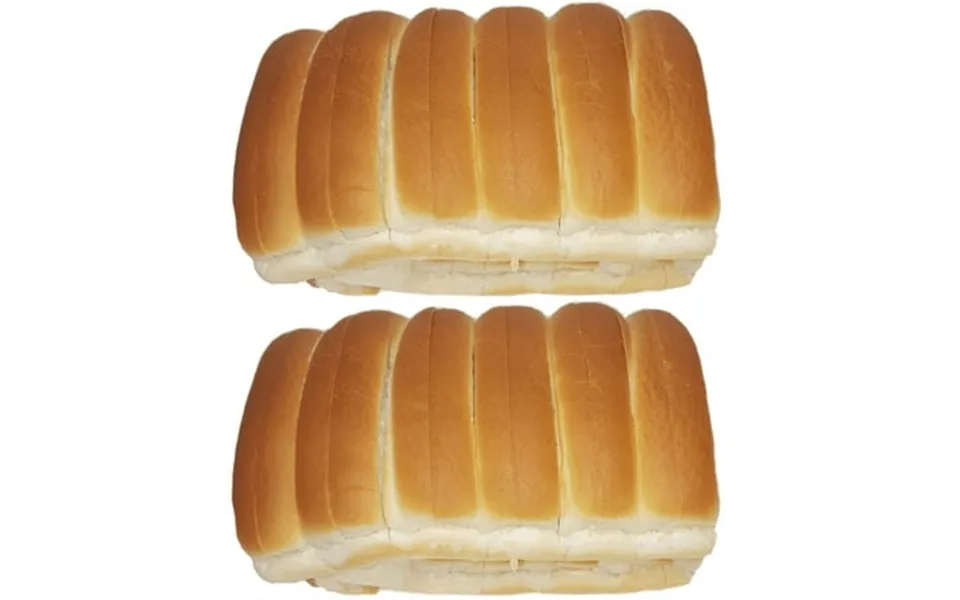 New England Split-top Frankfurter Hot Dog Rolls - 24 Count 6 Inch