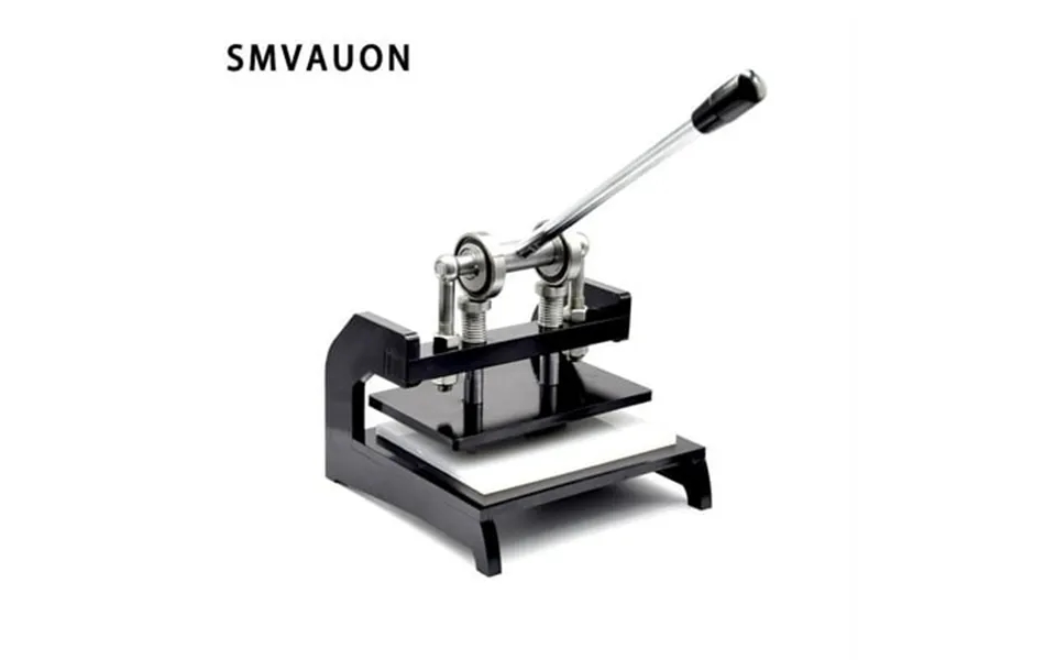 New Manual Pressure Machine Pro Leather Cutting Machine Die Cutter Embossing Tools Hand Press Mold 255 X 160 Mm Upper Pl