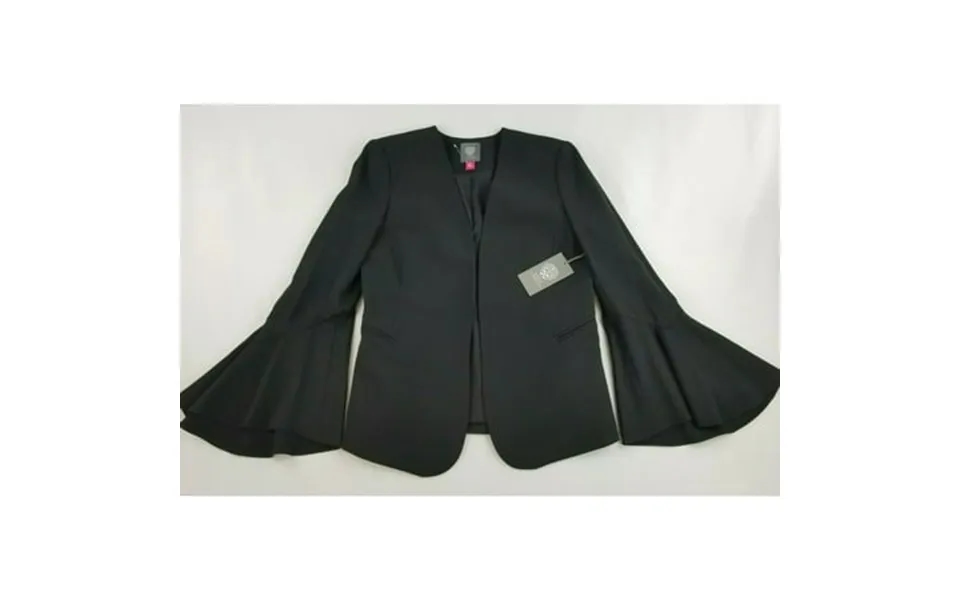 New Vince Camuto Women Essentials Jacket Blazer 9699535e Rich Black Sz 0p 139