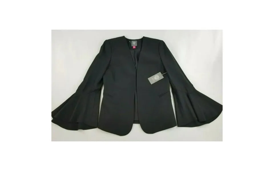New Vince Camuto Women Essentials Jacket Blazer 9699535e Rich Black Sz 0p 139