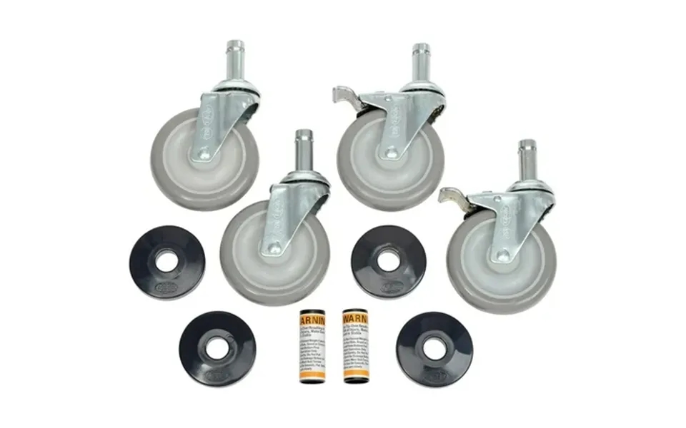 Nexel Stem Casters Set 4 5 Polyurethane Wheel 2 With Brakes 1200 Lb