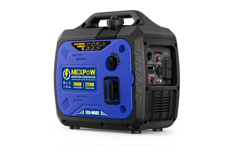 Nexpow 2250w Portable Inverter Generator Gasoline Power Quiet Lightweight For Backup Home & Camping Eco-mode Feature Par