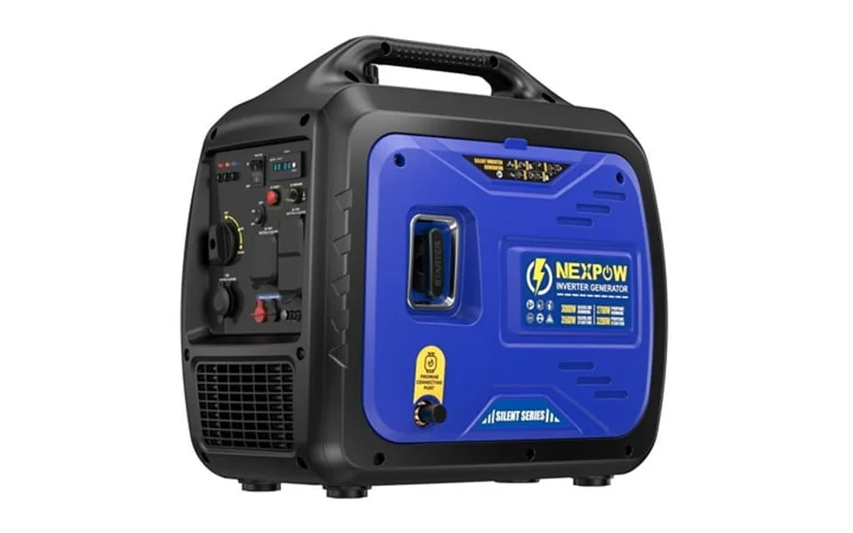 Nexpow 3500w Portable Inverter Generator Dual Fuel Super Quiet Generator Eco-mode Feature Parallel Capability Epa Compli