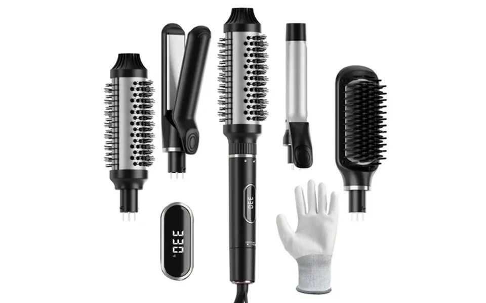 Nicebay Curling Iron Professional Instant Heat Up Hair Curling Wand Set Curling Wand