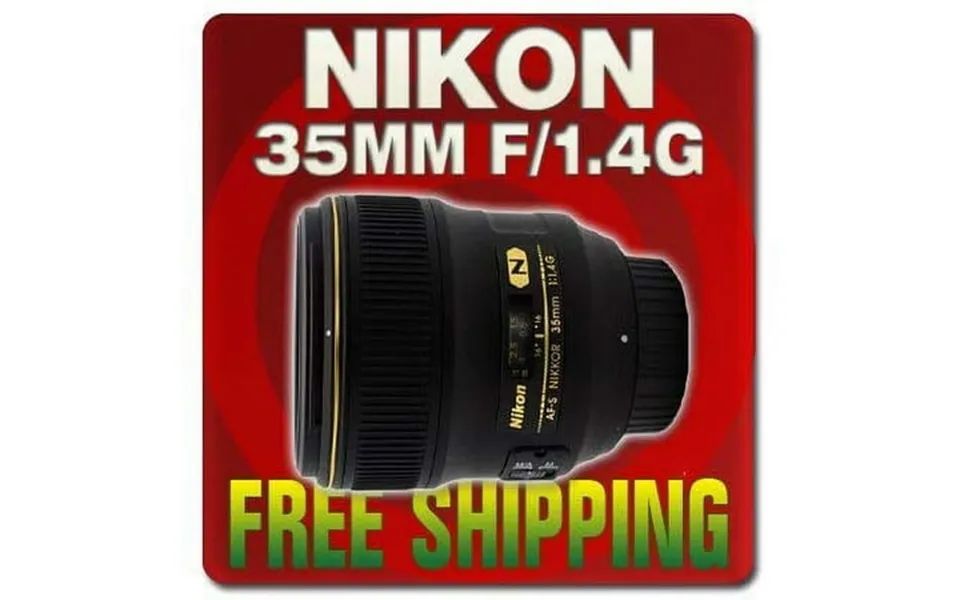 Nikon Af Fx Nikkor 35mm F 1.4g Fixed Zoom Lens With Auto Focus For Nikon Dslr Cameras International Version No Warranty