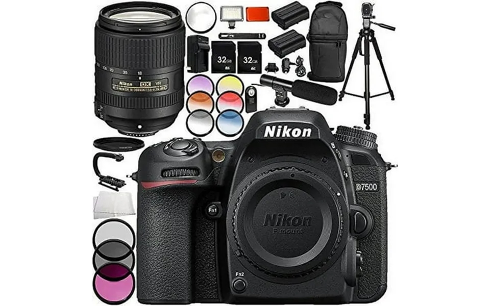 Nikon D7500 Dslr Camera With Af-s Dx Nikkor 18-300mm F 3.5-6