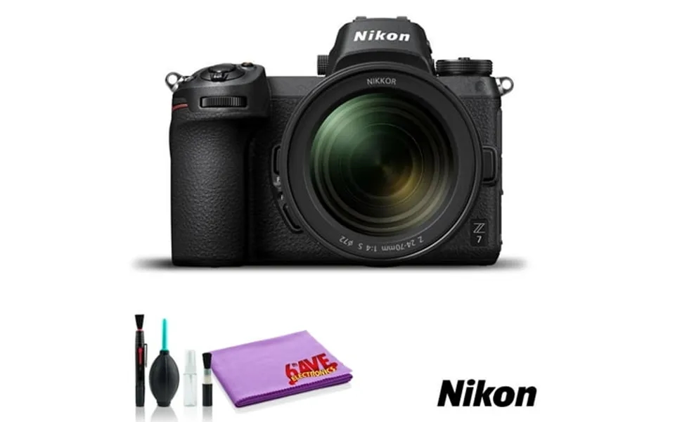 Nikon Z 7 Mirrorless Digital Camera With 24-70mm Lens Intl Model - With Cleaning Kit