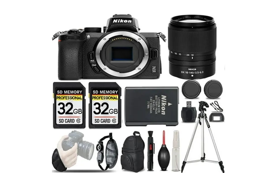 Nikon Z50 Mirrorless Camera 18-140mm F 3.5-6.3 Vr Lens -loaded Kit International Version
