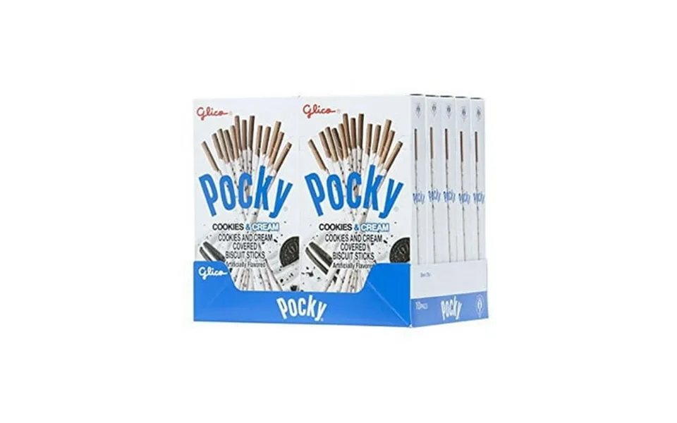 Ninechef Bundle - Glico Pocky Biscuit Stick Cookies And Cream 1