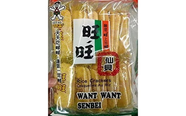 Ninechef Bundle - Want-want Senbei Rice Crackers 92g 3.25 Oz Pack Of 1 1 Ninechef Chopstick product image