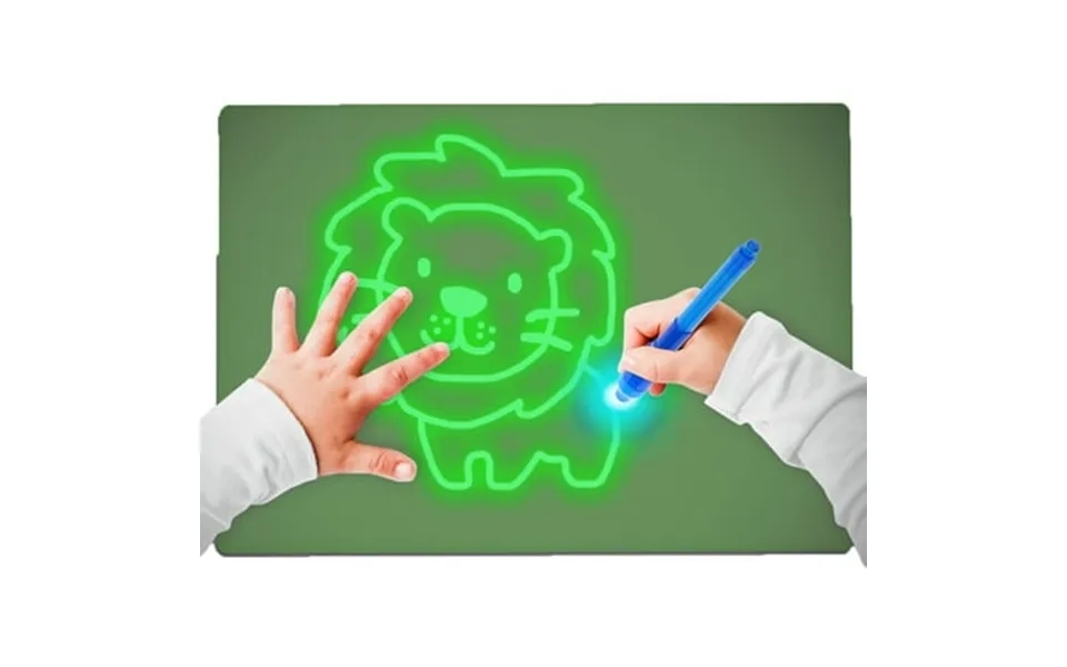 Noa Store Fun Drawing Pad Board Glow In Dark With Light For Kids Painting Board Educational Toy And Developing Drawing O