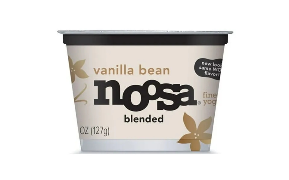 Noosa Vanilla Bean Blended Yoghurt 4.5 Ounce -- 6 Per Case