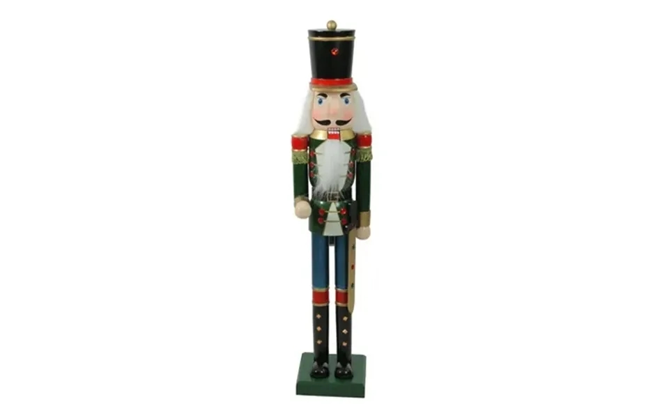 Northlight 36.75 Green And Black Christmas Nutcracker Soldier With Sword