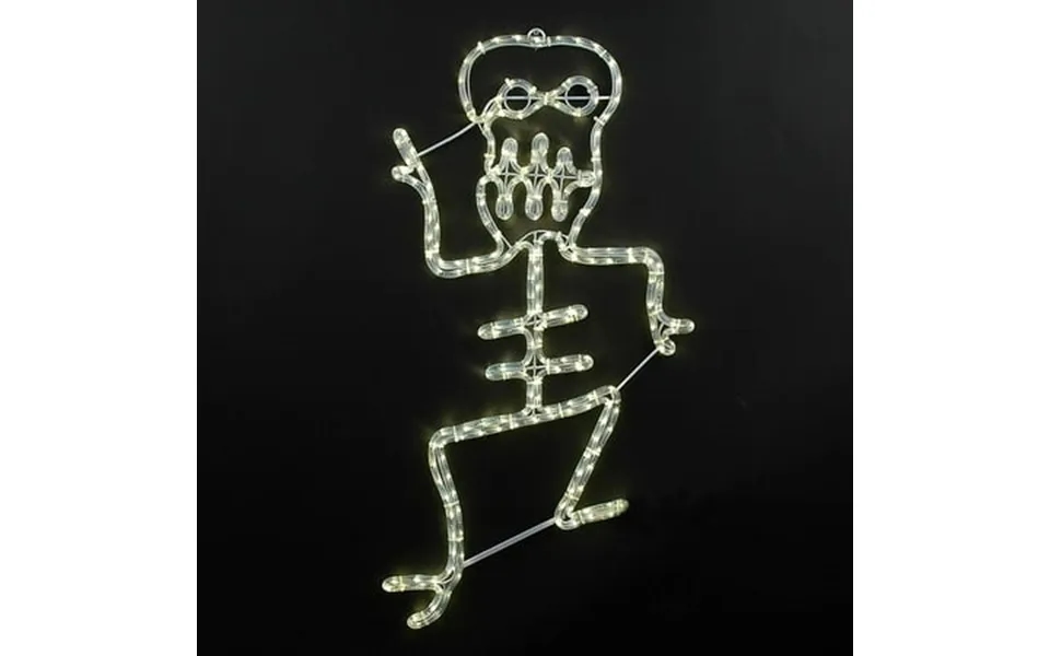 Novelty Lights 36 Warm White Halloween Skeleton Led Rope Light Motif