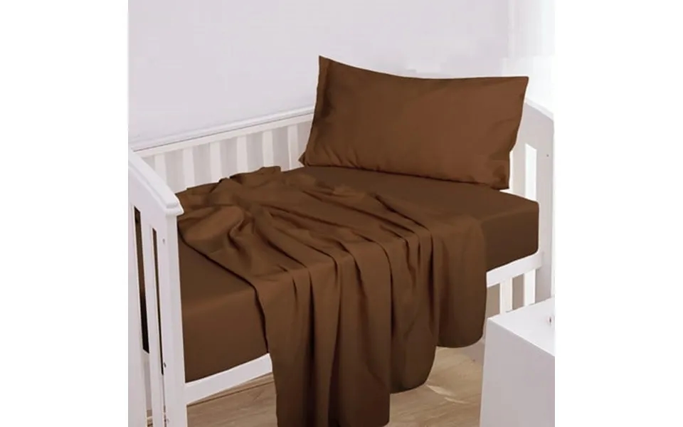 Ntbay 3-piece Microfiber Toddler Sheet Set Soft And Breathable Toddler Bedding Set Include Crib Fitted Sheet Flat Sheet