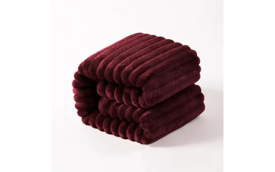 Ntbay Flannel Fuzzy Soft Warm Cozy Toddler Blanket Fluffy Warm And Lightweight Reversible Stripes Design Toddler Plush B