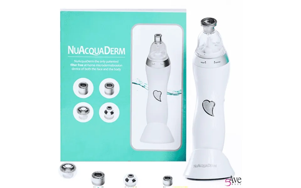 Nuacquaderm At-home Waterproof Microdermabrasion Device Of Both The Face And The Body