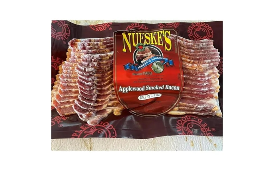 Nueske S Applewood Smoked Bacon 8-1lb. Packs
