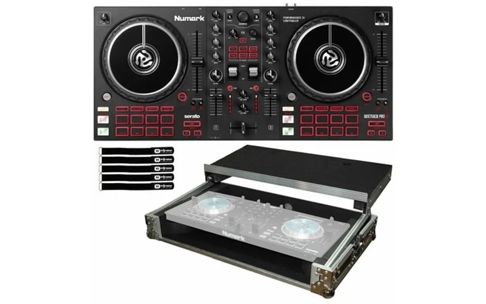Numark Mixtrack Pro Fx 2-deck Dj Controller With Universal Controller Case Package