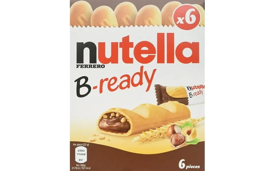 Nutella B-ready 6 Bar Multipack