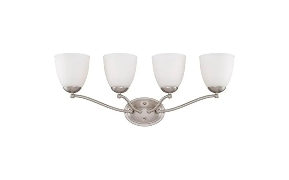 Nuvo Lighting 60 5054 Bathroom Fixtures Patton Es Indoor Lighting Vanity Light Brushed Nickel