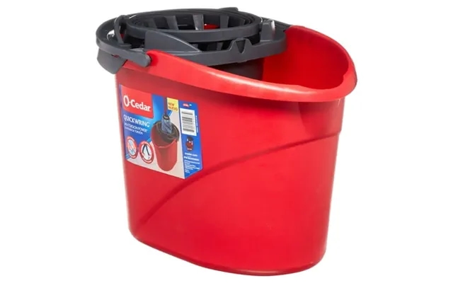 O-cedar Quickwring Bucket 2.5 Gallon Mop Bucket With Wringer Red product image