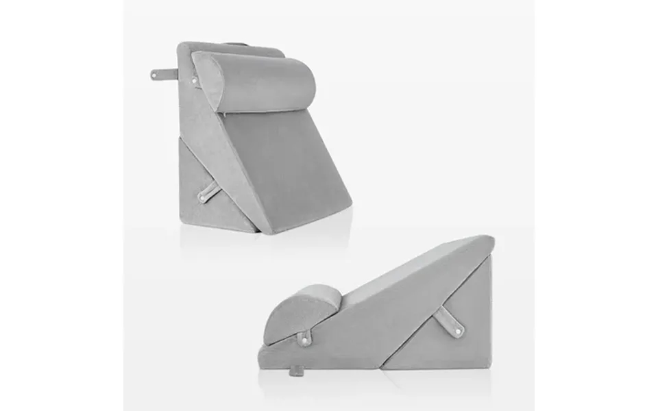 Oasisspace Bed Wedge Pillow Memory Foam Pillow For Back Leg And Knee Pain Relief Adjustable Pillows With Washable Cover