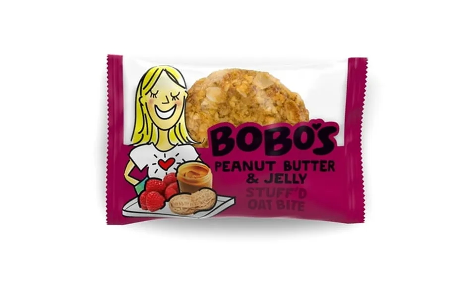 Oat Stuff D Bites Butter & Jelly 1.3 Oz Bites 30 Pack Box Gluten Whole Grain Snack Vegan On-the-go