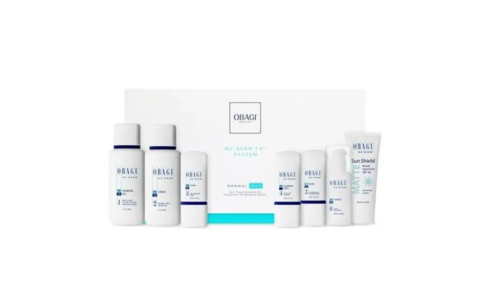 Obagi -derm Fx Skin Brightening System For Normal To Oily Skin 7 Piece System