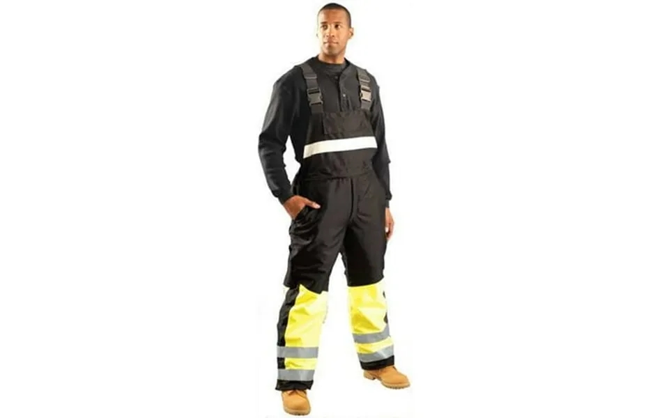 Occunomix Rain Bib Overall Class E Yellow 4xl Sp-bib-by4x