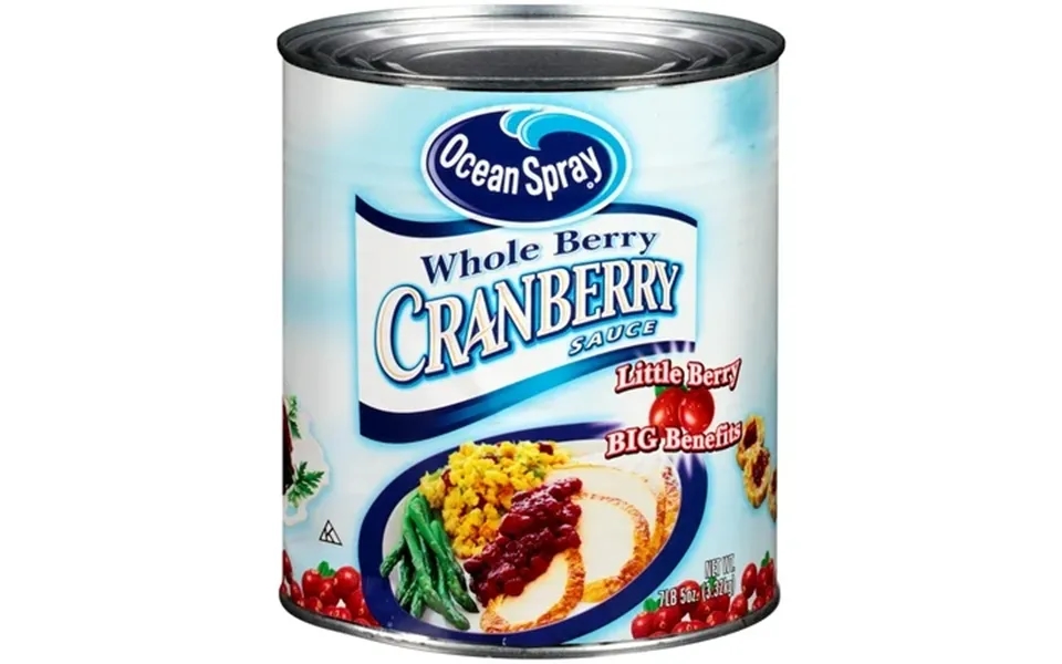Ocean Spray Whole Berry Cranberry Sauce 117 Oz. Can