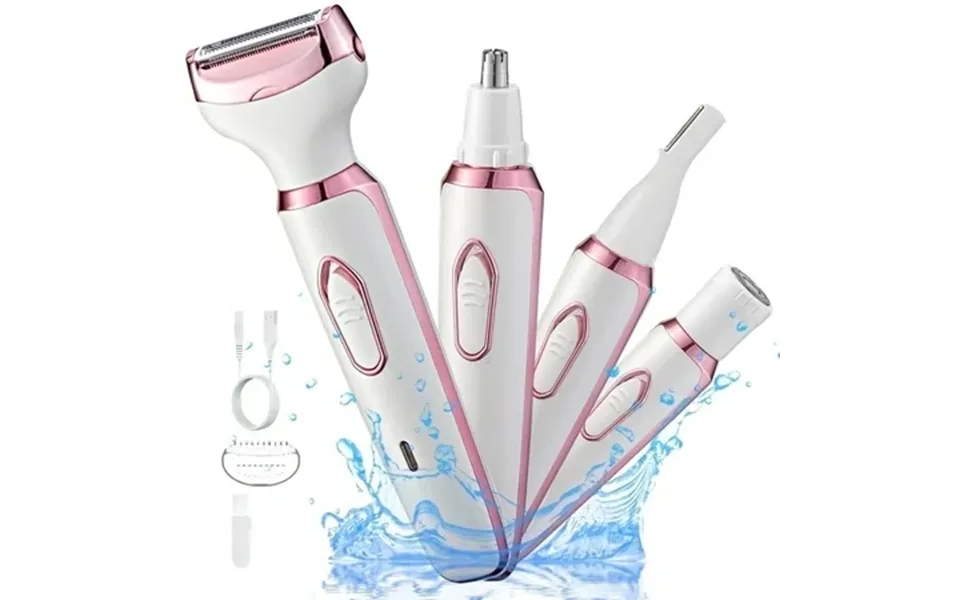 Octmom Electric Shaver Razors For Women Facial Nose Hair Eyebrow Bikini 4 In 1 Trimming Set