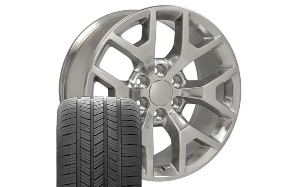 Oe Wheels Cv92 20 Inch Rims And Tires Fit Sierra 1500 Honeycomb Style 6x139
