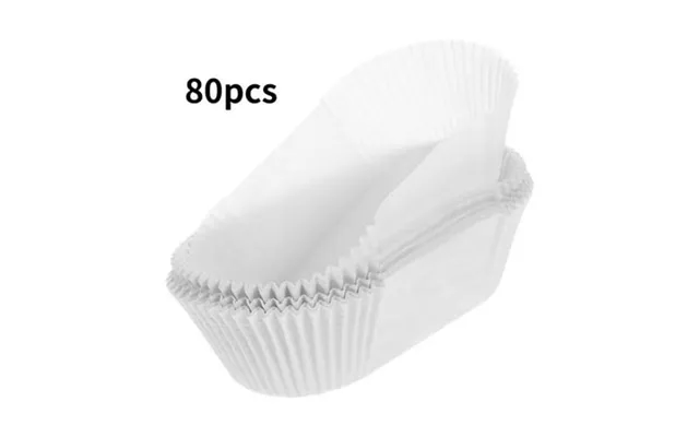 Ofefe 80-pack Disposable Food Trays - Oil-resistant Wax Paper Snack Trays For Fried Foods Picnics Hot Dogs Popcorn & Ind product image