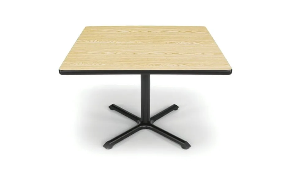 Ofm Model Xt42sq 42 Multi-purpose Square Table With X-style Pedestal Base Oak