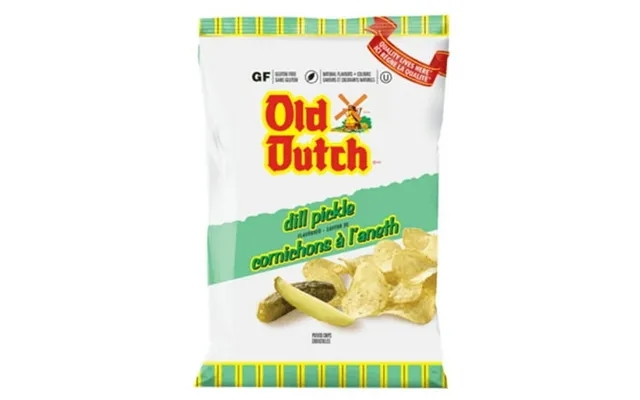 Old Dutch Dill Pickle Chips 1 Large Bag product image